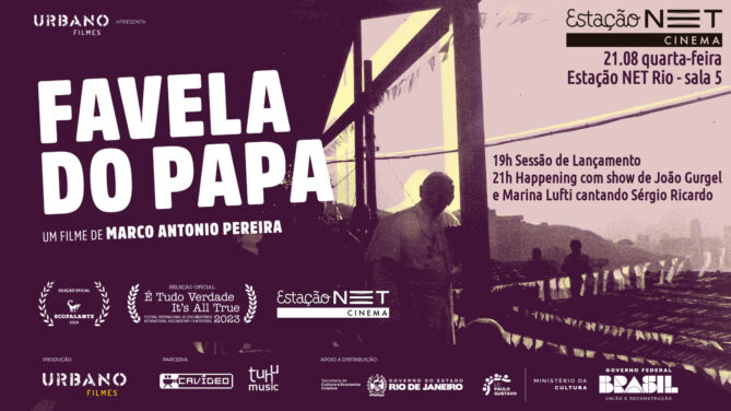 Imagem de Pré-estreia do filme Favela do Papa no Estação NET Botafogo